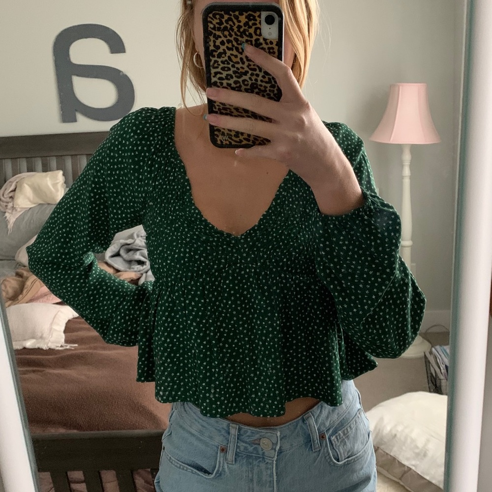 cute flounce long sleeve from PACSUN